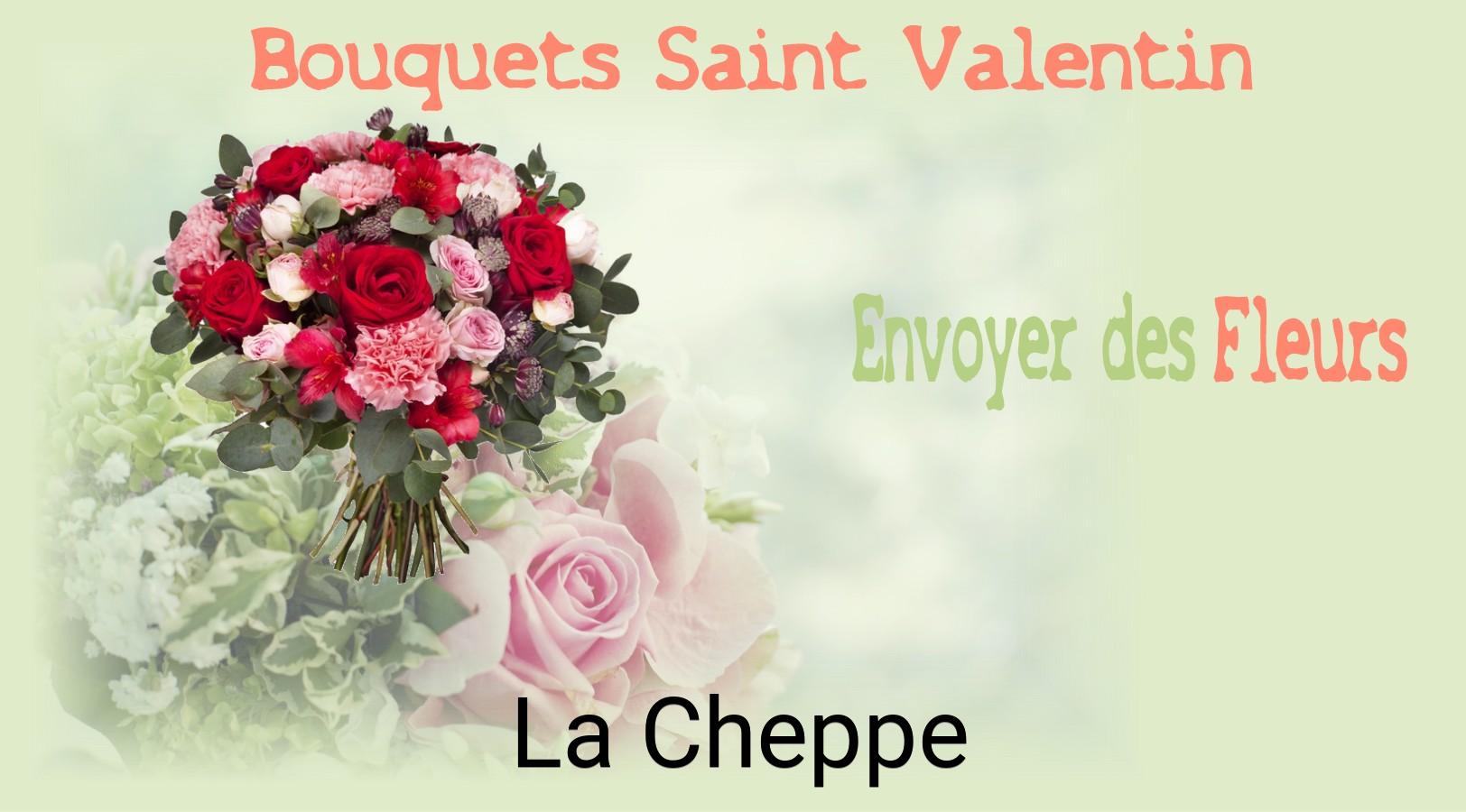 Roses de Saint-Valentin livrées à La Cheppe